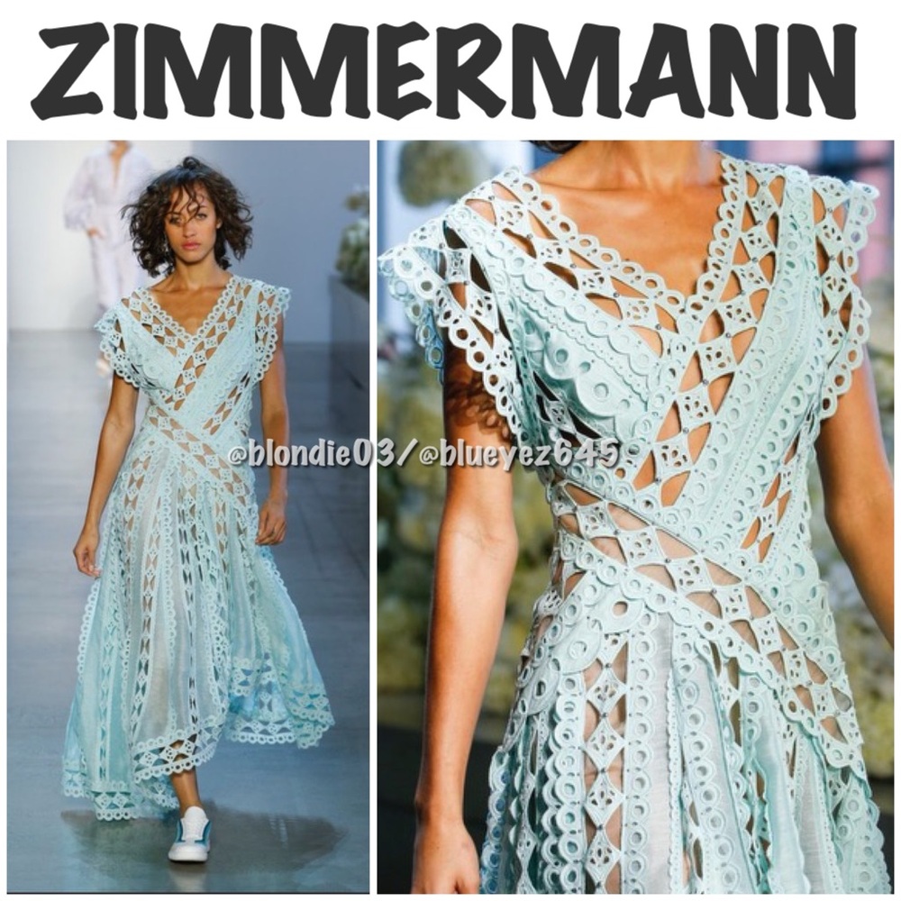 Zimmermann Moncur studded maxi dress from the Spring 2019 collection 1/S